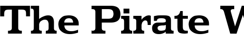Font : Penthouse-Bold 2 Custom Text : The Pirate Way Test your own text here Click to download or to view this font on a tshirt that can be custom printed in Bali